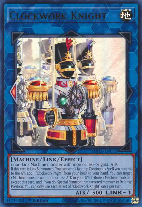 Clockwork Knight - SUDA-EN050 - Ultra Rare - 1st Edition