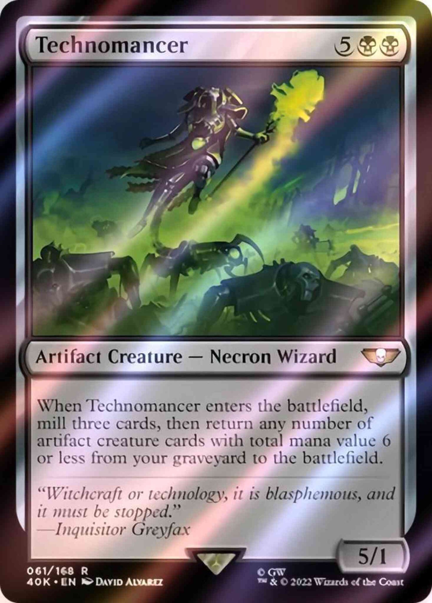 Technomancer [61] [Universes Beyond: Warhammer 40,000] [Surge Foil]