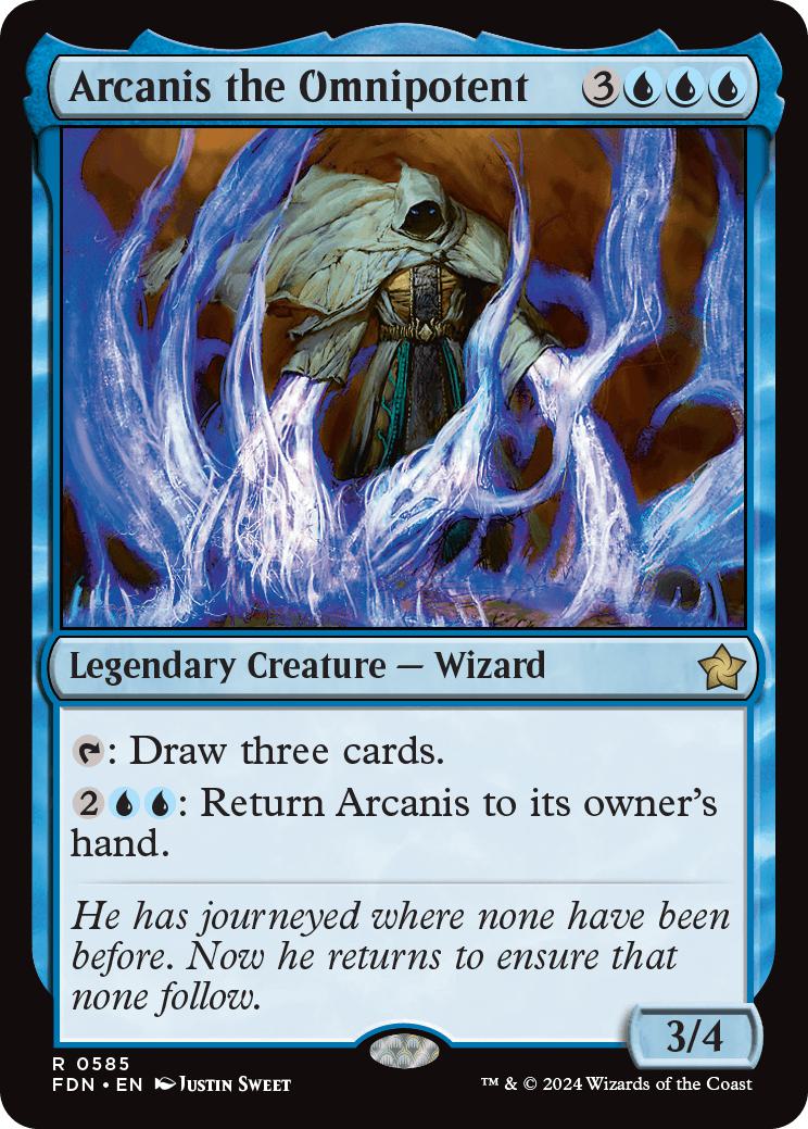 Arcanis the Omnipotent [585] [Foundations] [Non-Foil]