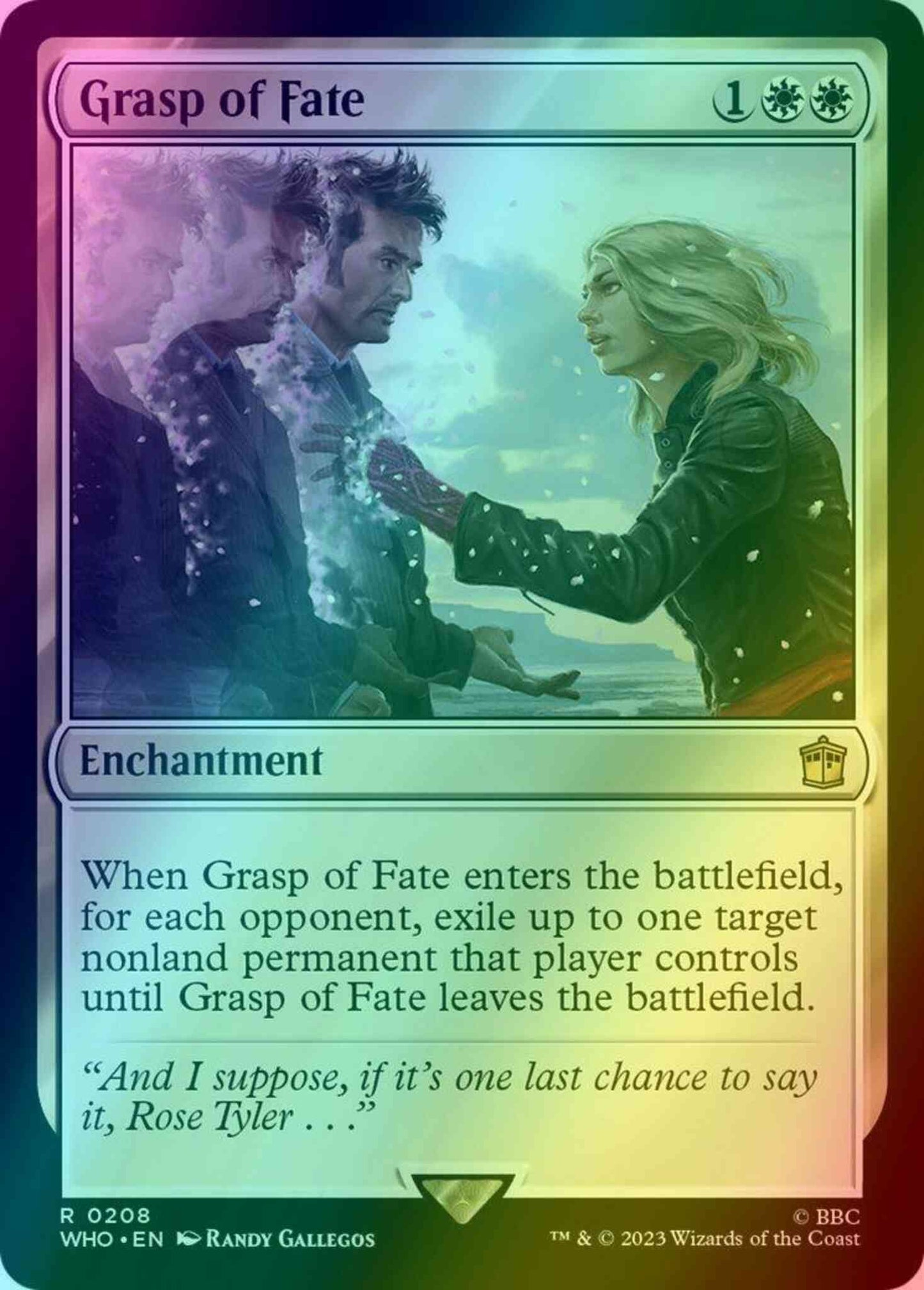 Grasp of Fate [208] [Universes Beyond: Doctor Who] [Foil]
