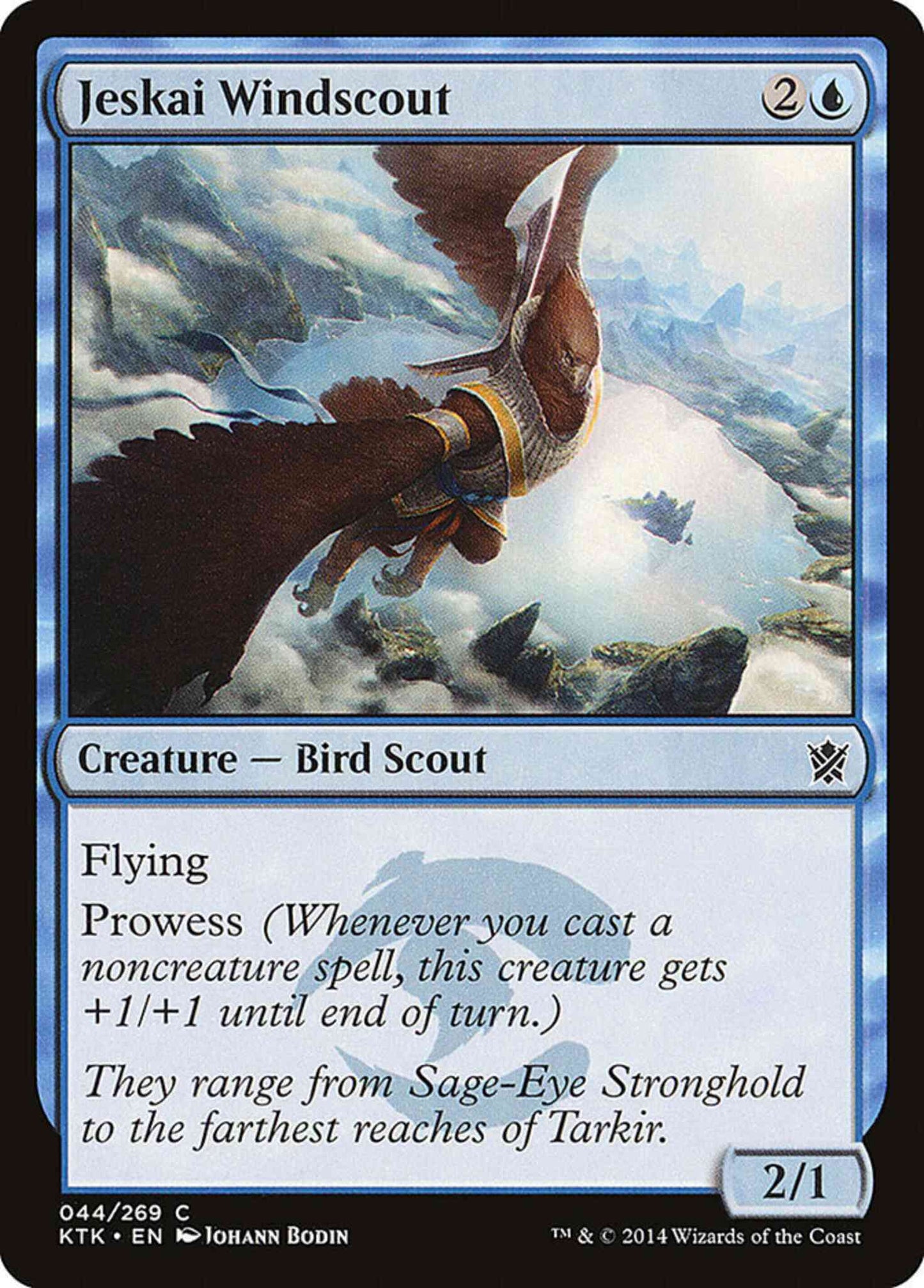 Jeskai Windscout [44] [Khans Of Tarkir] [Non-Foil]