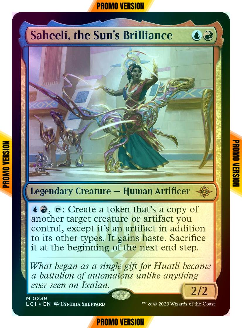 Saheeli, the Sun's Brilliance [239s] [Prerelease] [The Lost Caverns of Ixalan: Promos] [Foil]