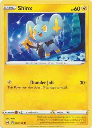 Shinx - 040/159 - Common [swsh125-040] [Non-Holo]