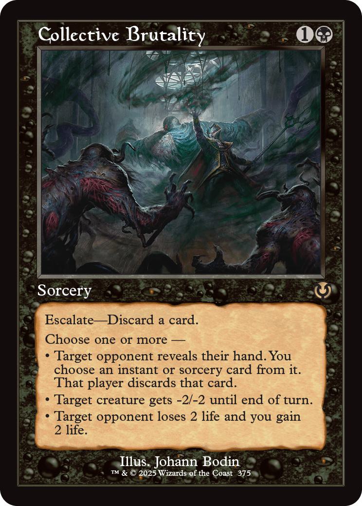 Collective Brutality [375] [Retro Frame] [Innistrad Remastered] [Non-Foil]
