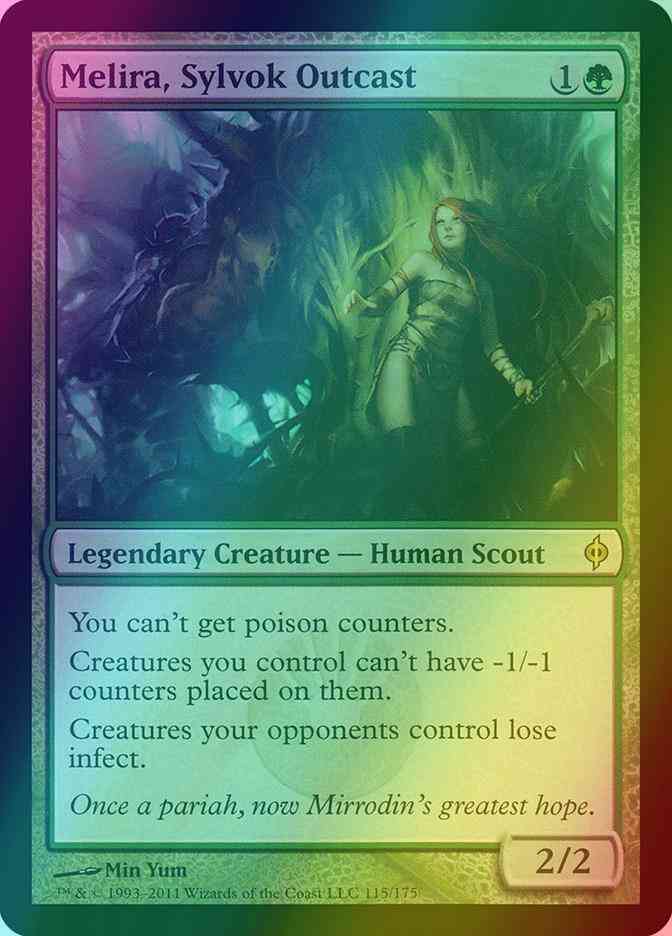 Melira, Sylvok Outcast [115] [New Phyrexia] [Foil]