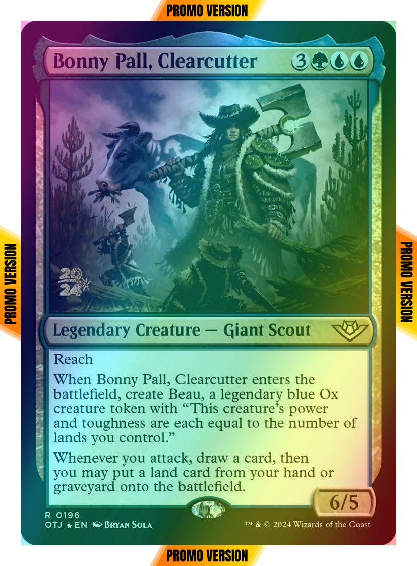 Bonny Pall, Clearcutter [196s] [Prerelease] [Outlaws of Thunder Junction: Promos] [Foil]