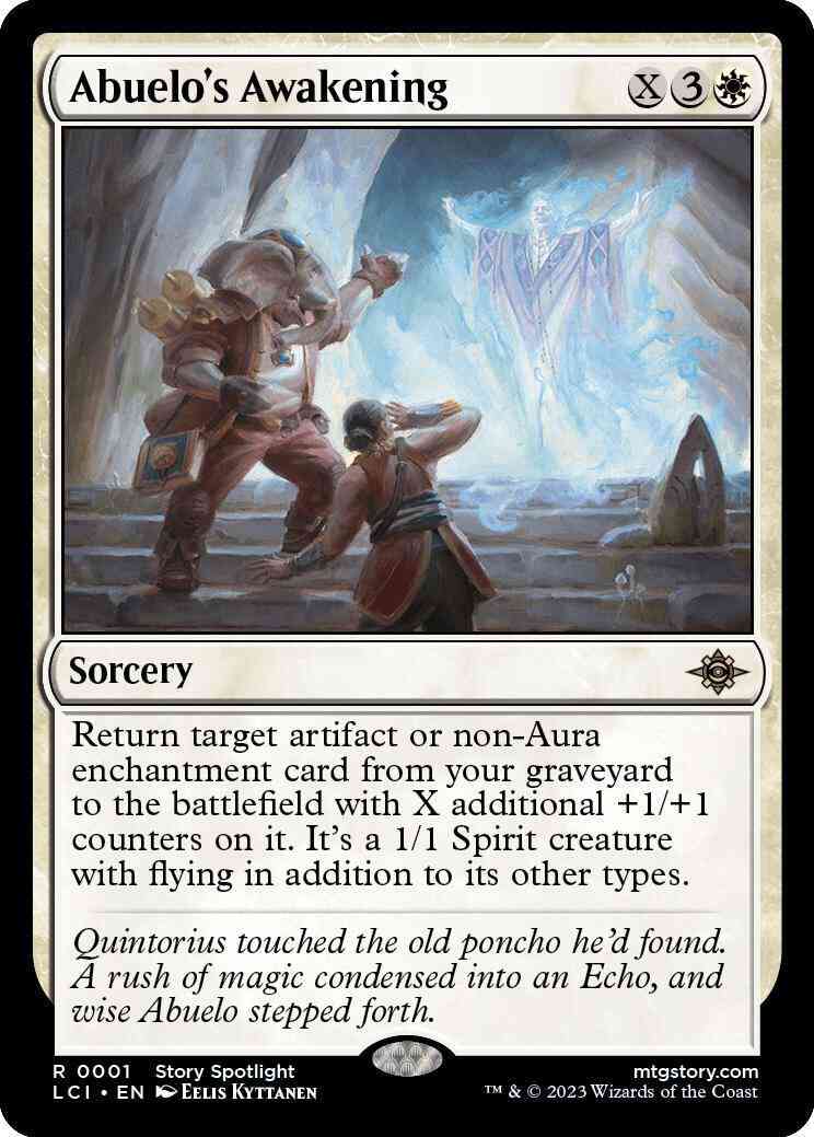 Abuelo's Awakening [1] [The Lost Caverns of Ixalan] [Non-Foil]
