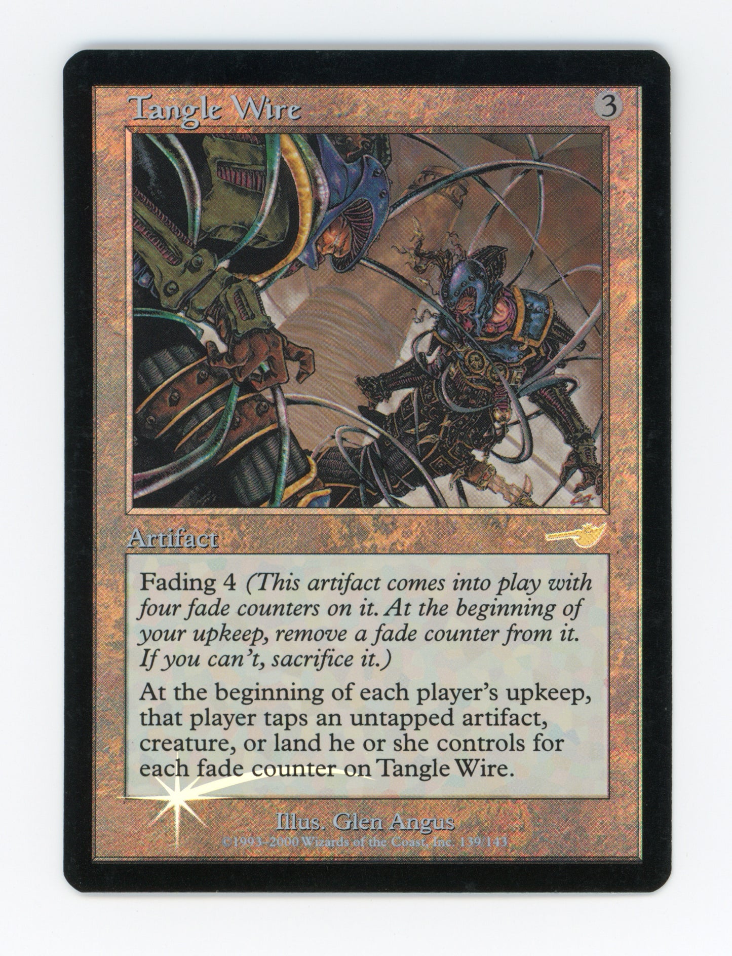 Tangle Wire — Foil — ID 17308