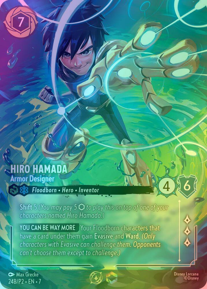 Hiro Hamada - Armor Designer (Store Championship) - 24B/P2 [Disney Lorcana Promo Cards] [Holofoil]