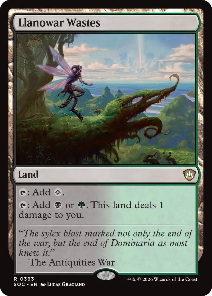 Llanowar Wastes [383] [Secrets of Strixhaven: Commander] [Non-Foil]
