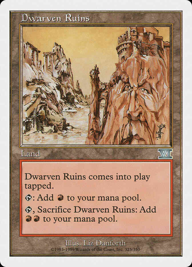 Dwarven Ruins [323] [Classic Sixth Edition] [Non-Foil]