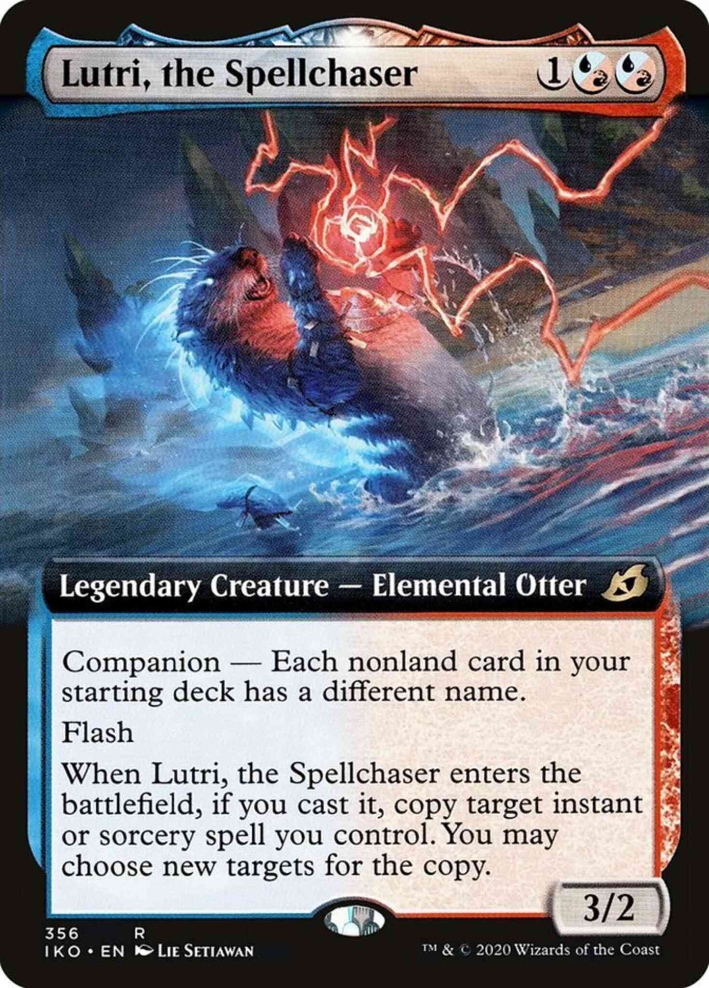 Lutri, the Spellchaser [356] [Extended Art] [Ikoria: Lair of Behemoths] [Non-Foil]