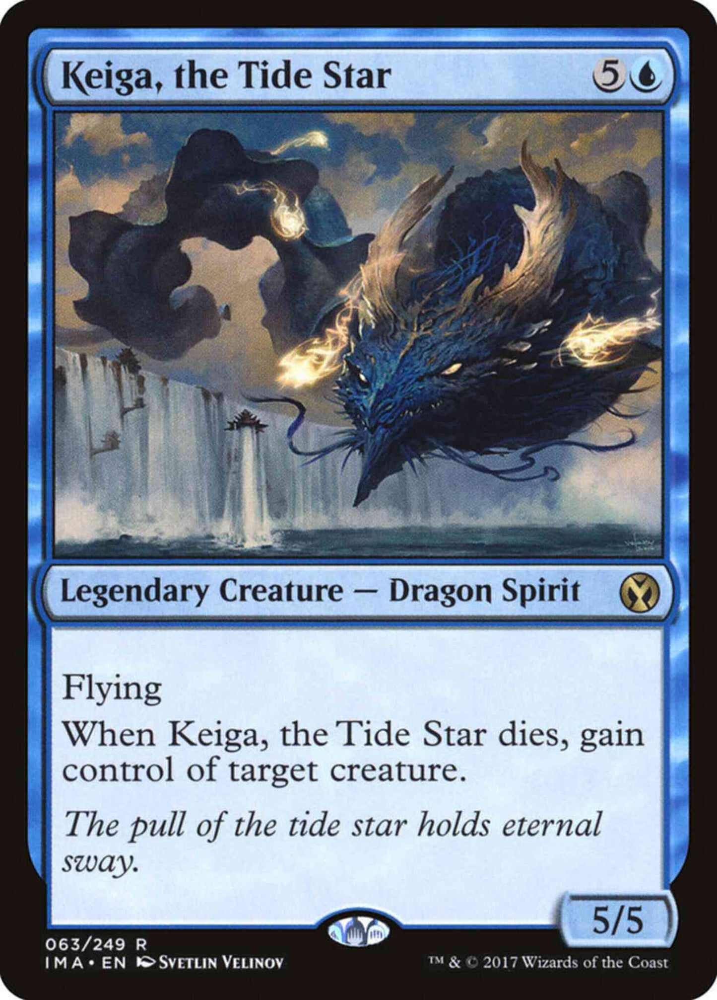 Keiga, the Tide Star [63] [Iconic Masters] [Non-Foil]