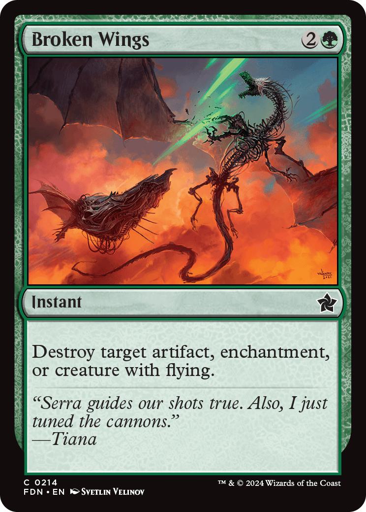 Broken Wings [214] [Foundations] [Non-Foil]