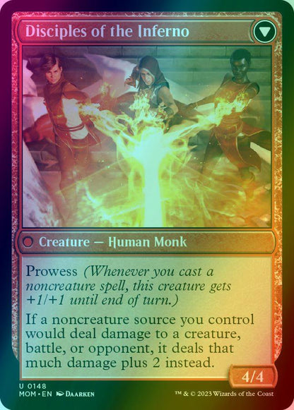 Invasion of Regatha // Disciples of the Inferno [148] [March of the Machine] [Foil]