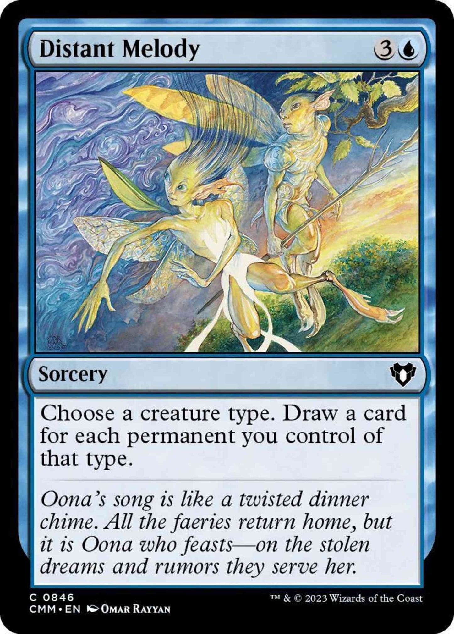 Distant Melody [846] [Commander Masters] [Non-Foil]