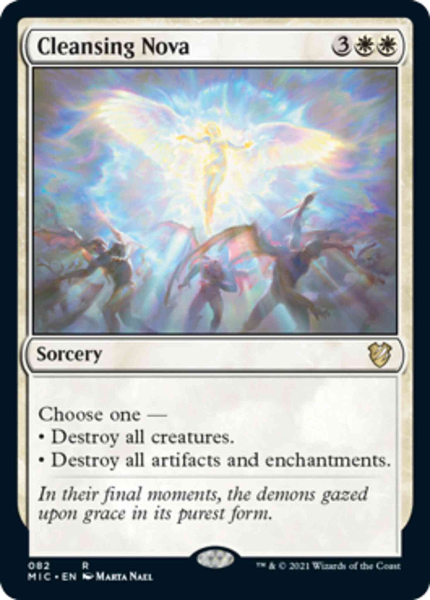 Cleansing Nova [82] [Innistrad: Midnight Hunt: Commander] [Non-Foil]
