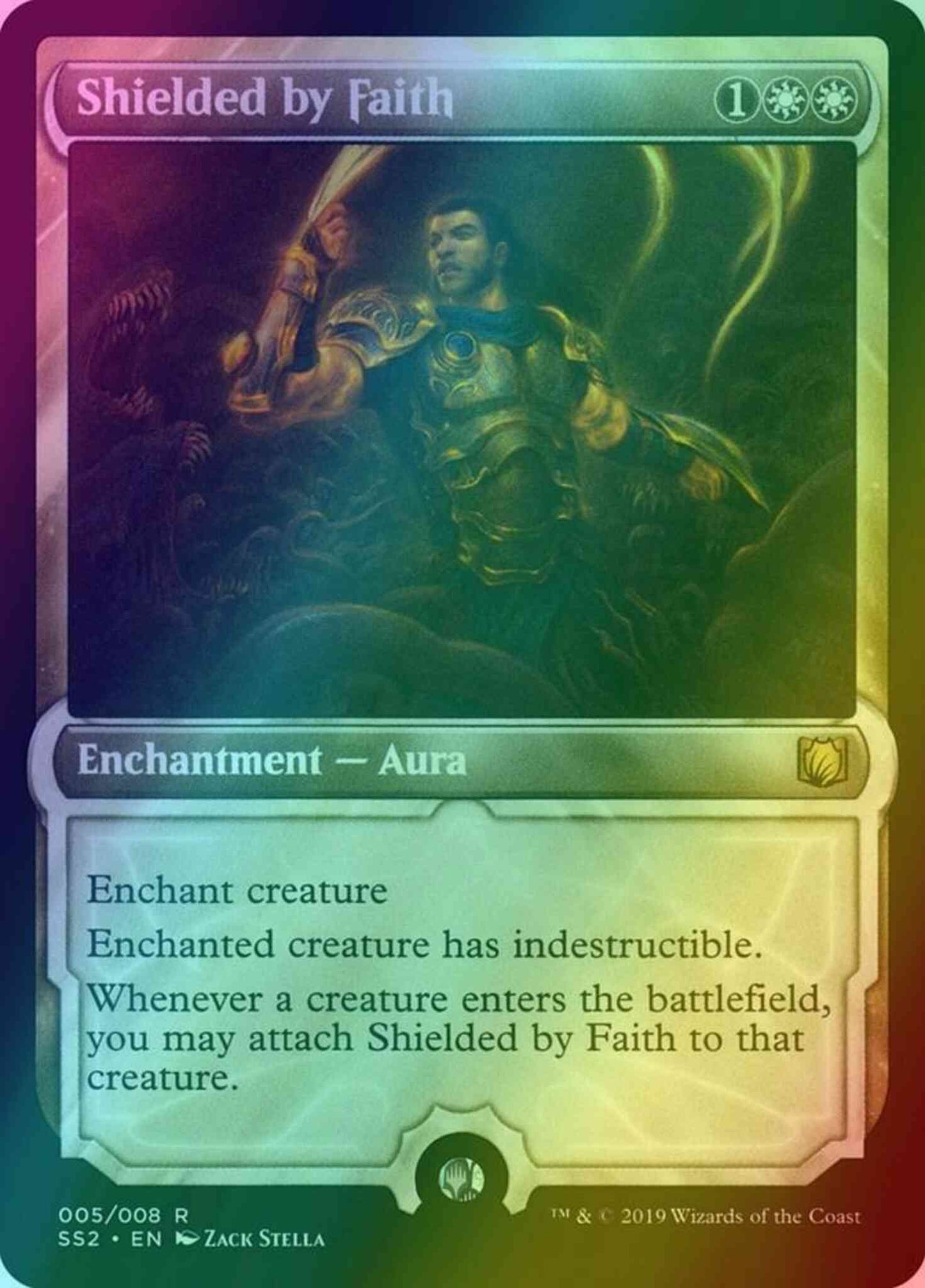 Shielded by Faith [5] [Signature Spellbook: Gideon] [Foil]