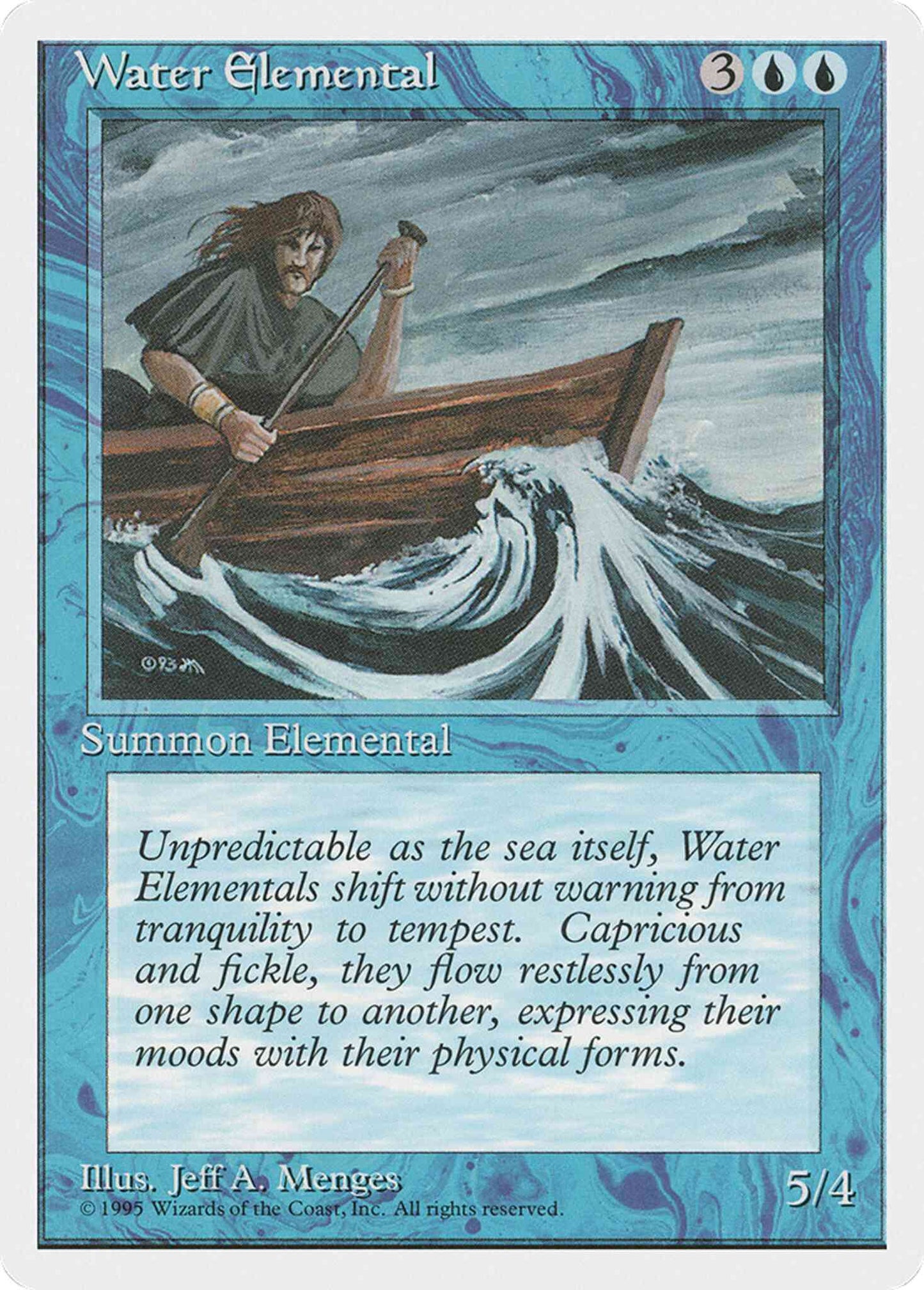 Water Elemental [115] [Fourth Edition] [Non-Foil]