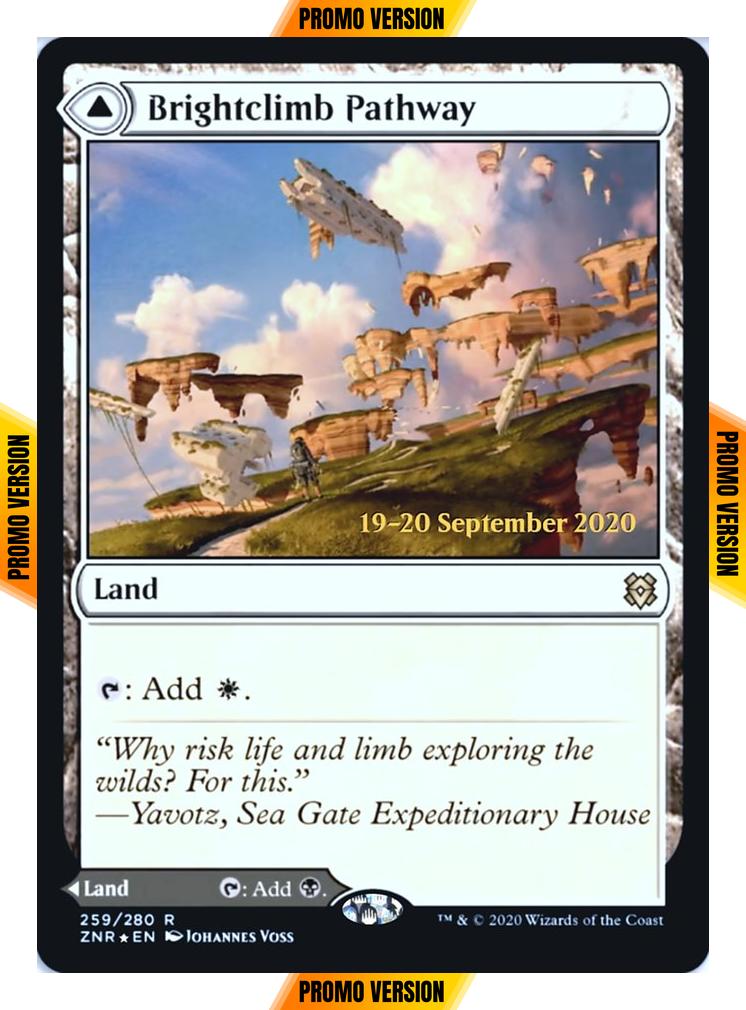 Brightclimb Pathway // Grimclimb Pathway [Prerelease] [259s] [Zendikar Rising Promos] [Foil]