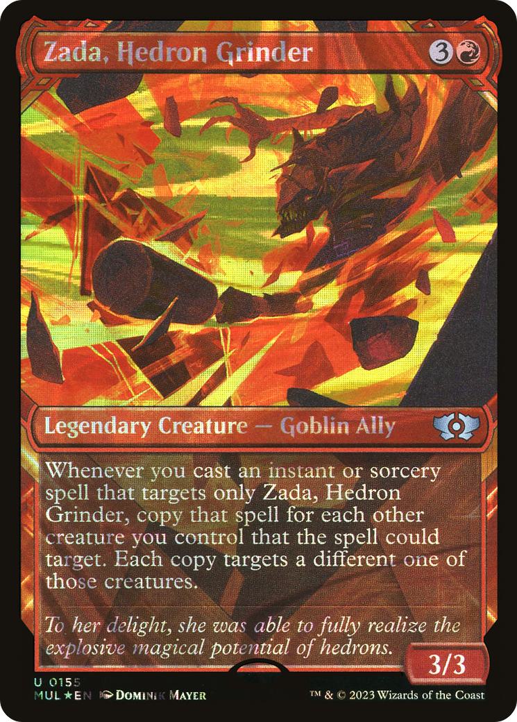 Zada, Hedron Grinder [155] [Planar Showcase] [Multiverse Legends] [Halo Foil]
