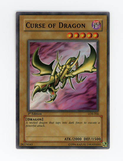 Curse of Dragon — Super Rare|1st Edition — ID 18211
