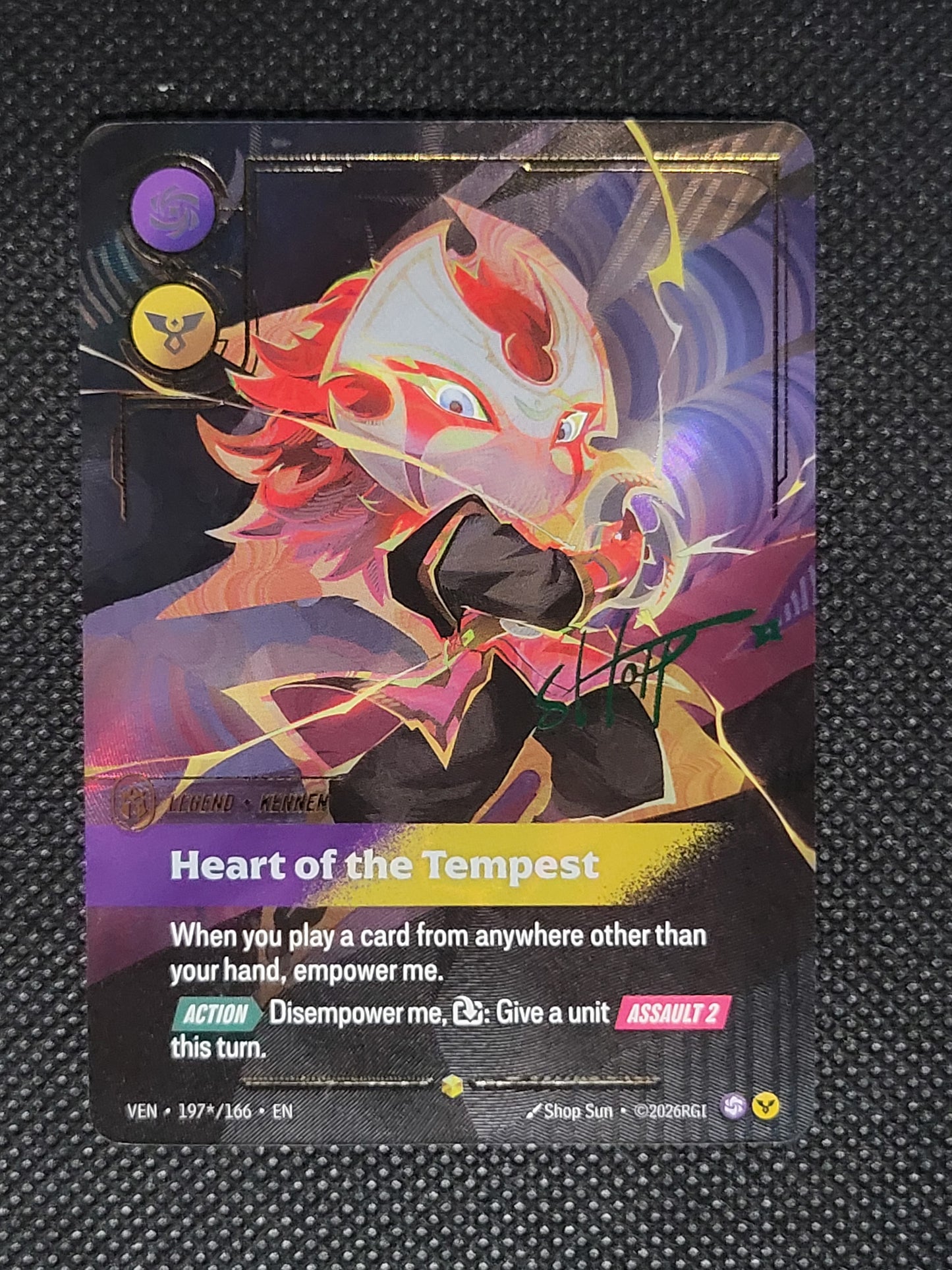 Heart of the Tempest (Kennen) — Signature|Foil — ID 19977