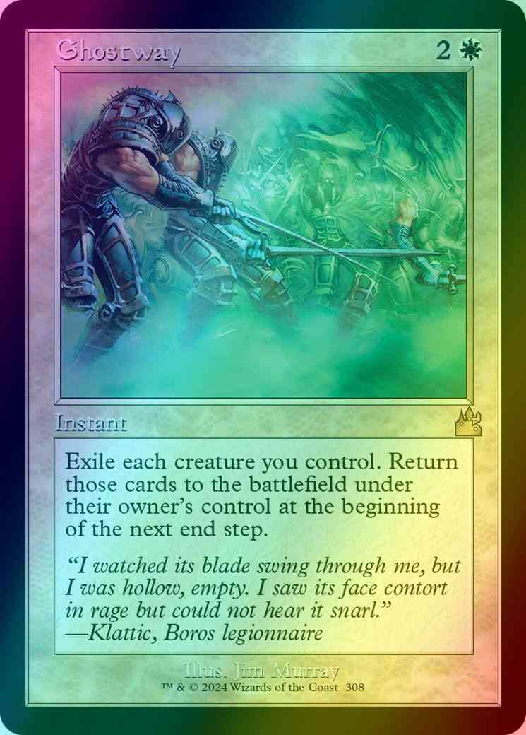 Ghostway [308] [Retro Frame] [Ravnica Remastered] [Foil]