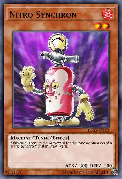 Nitro Synchron - TDGS-EN002 - Super Rare - 1st Edition