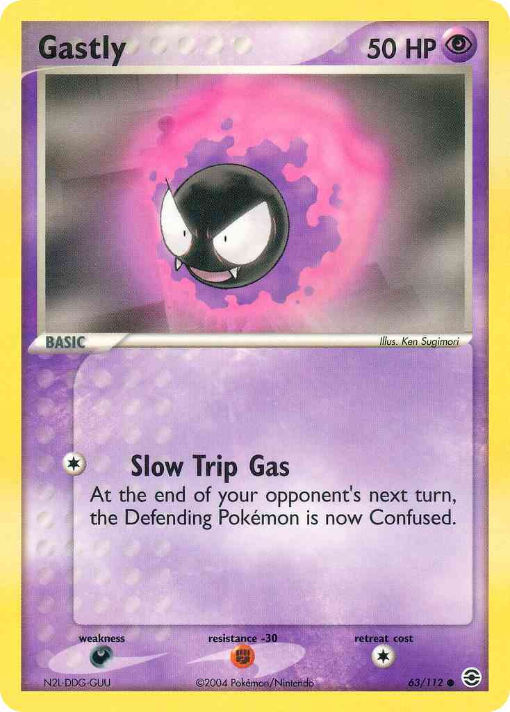 Gastly - 63/112 - Common [ex6-63] [Non-Holo]