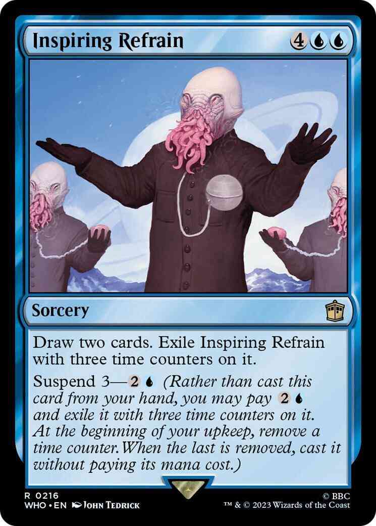 Inspiring Refrain [216] [Universes Beyond: Doctor Who] [Non-Foil]