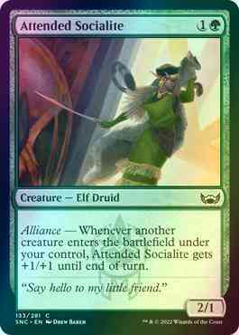Attended Socialite [133] [Streets of New Capenna] [Foil]
