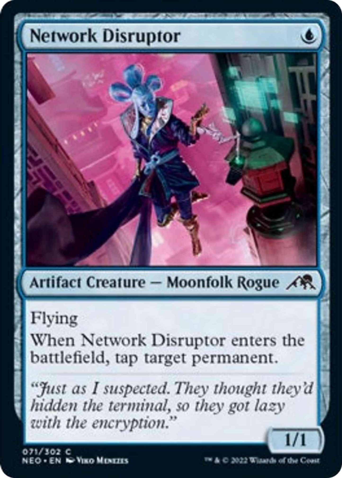Network Disruptor [71] [Kamigawa: Neon Dynasty] [Non-Foil]