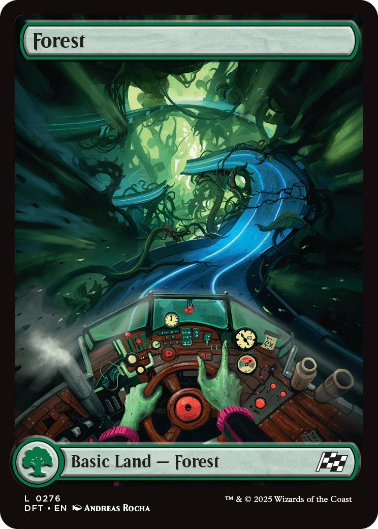 Forest [276] [Full Art] [Driver's Seat] [Aetherdrift] [Non-Foil]