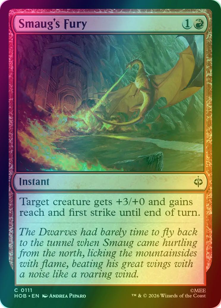Smaug's Fury [111] [The Hobbit] [Foil]