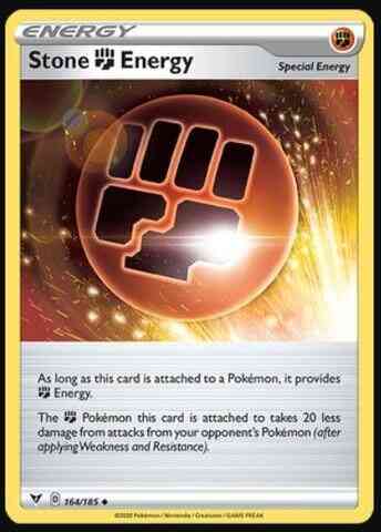 Stone Fighting Energy - 164/185 - Uncommon [swsh4-164] [Reverse Holo]