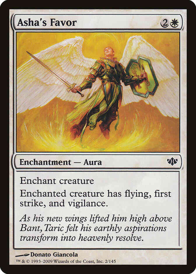 Asha's Favor [2] [Conflux] [Non-Foil]