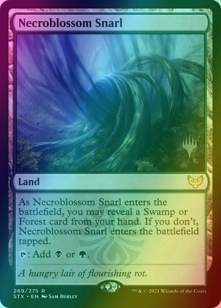 Necroblossom Snarl [Promo Pack] [269p] [Strixhaven: School of Mages Promos] [Foil]