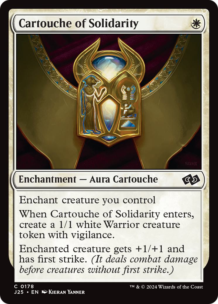 Cartouche of Solidarity [178] [Foundations: Jumpstart] [Non-Foil]