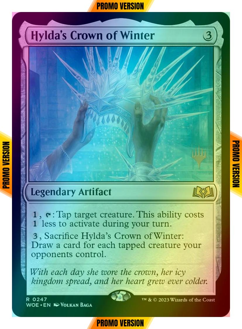 Hylda's Crown of Winter [247p] [Promo Pack] [Wilds of Eldraine: Promos] [Foil]