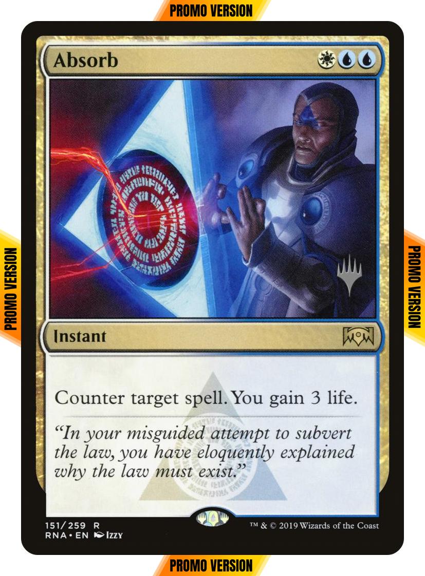 Absorb [151p] [Promo Pack] [Ravnica Allegiance Promos] [Non-Foil]