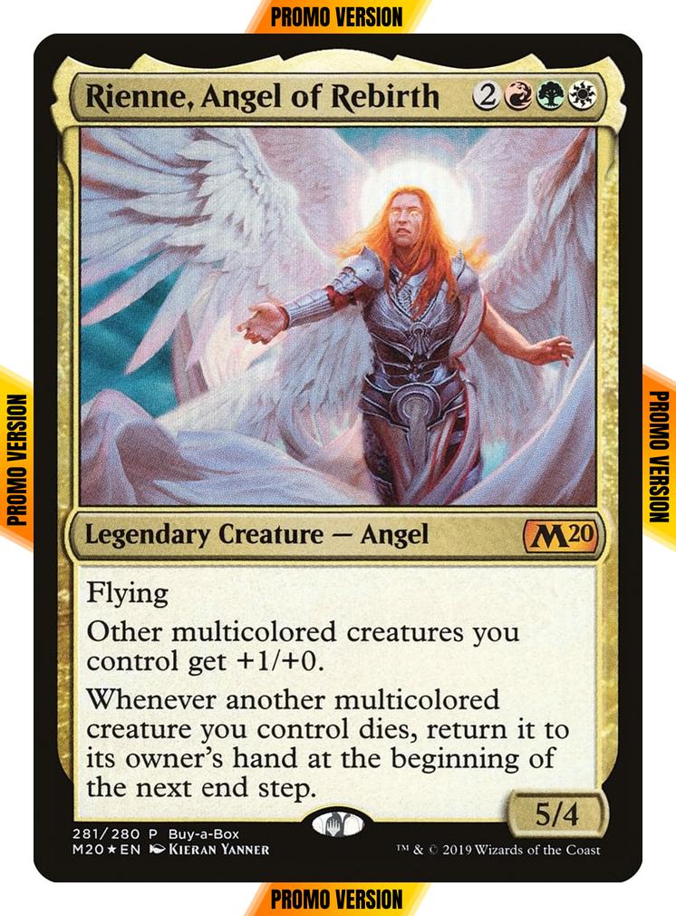 Rienne, Angel of Rebirth [281] [Buy a Box Promo] [Core Set 2020] [Foil]