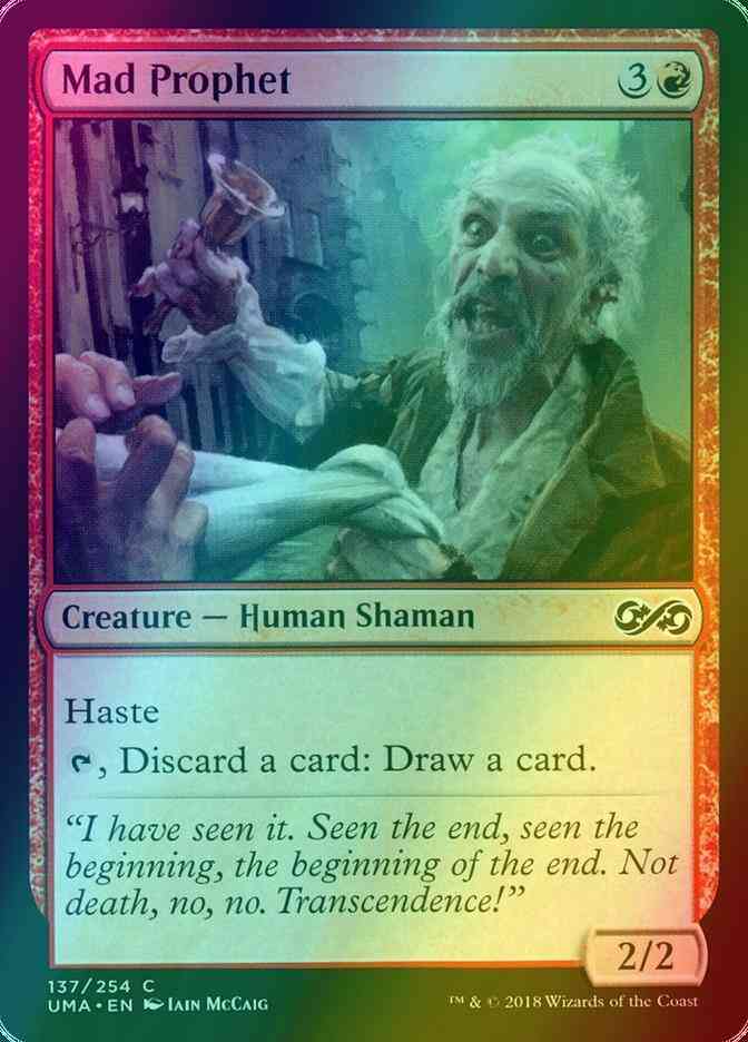 Mad Prophet [137] [Ultimate Masters] [Foil]