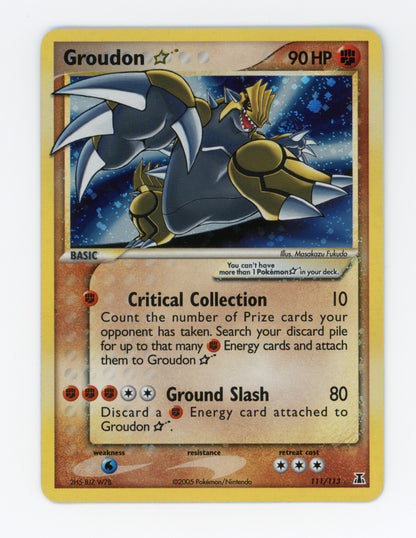 Groudon Star — Rare Holo — ID 19415