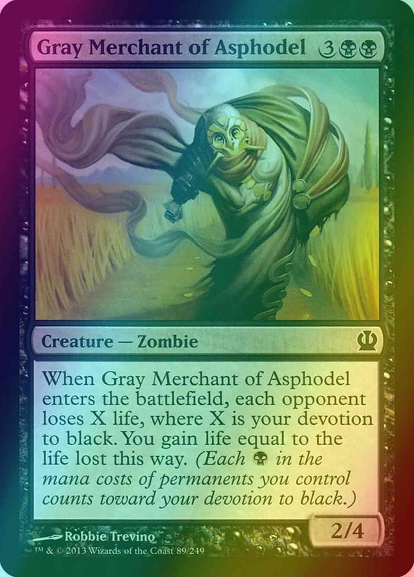Gray Merchant of Asphodel [89] [Theros] [Foil]