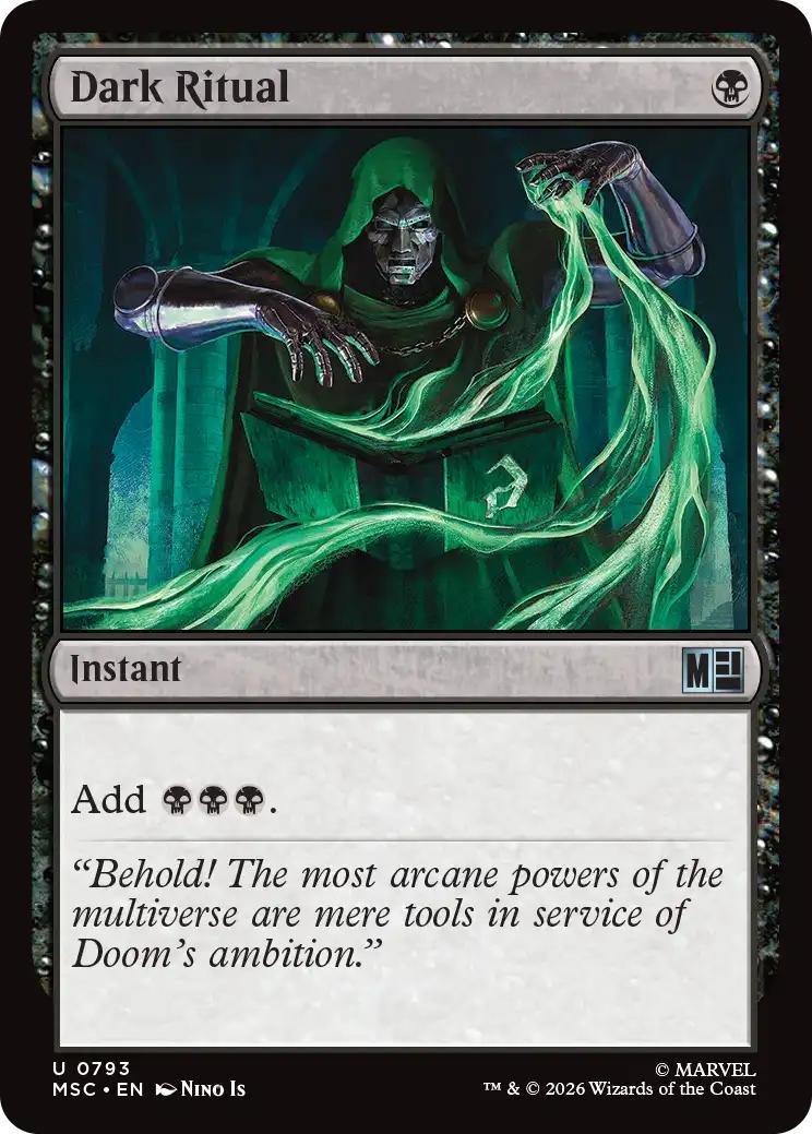 Dark Ritual [793] [Jumpstart] [Marvel Super Heroes: Commander] [Non-Foil]