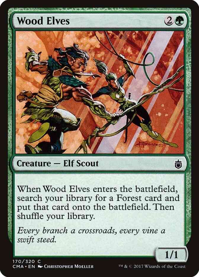 Wood Elves [170] [Commander Anthology] [Non-Foil]