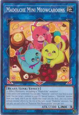Madolche Mini Meowcaroons - INFO-EN050 - Common - 1st Edition