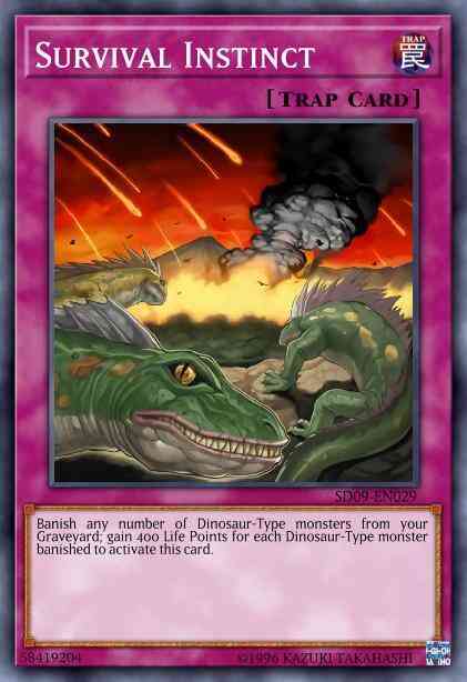 Survival Instinct - SD09-EN029 - Common - 1st Edition
