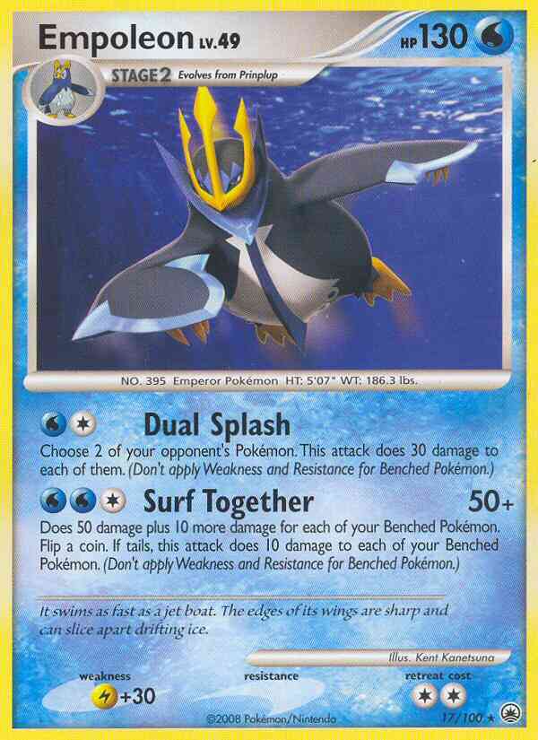 Empoleon - 17/100 - Rare [dp5-17] [Non-Holo]